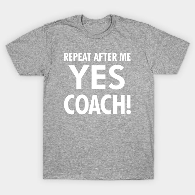 Funny Cheerleading Cheer Coach Gift T-Shirt by mtflyfisher